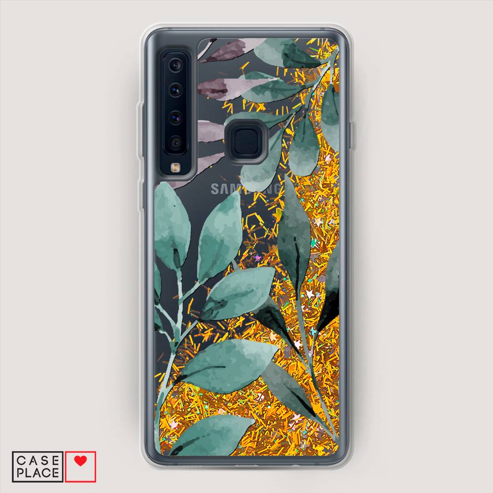 

Чехол Awog на Samsung Galaxy A9 2018 "Листы цветов", 26690-1