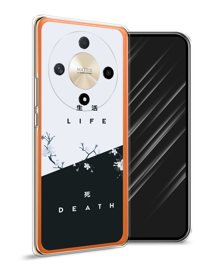 

Чехол Awog на Honor X9B "Life and death", Черный;серый, 6122550-1