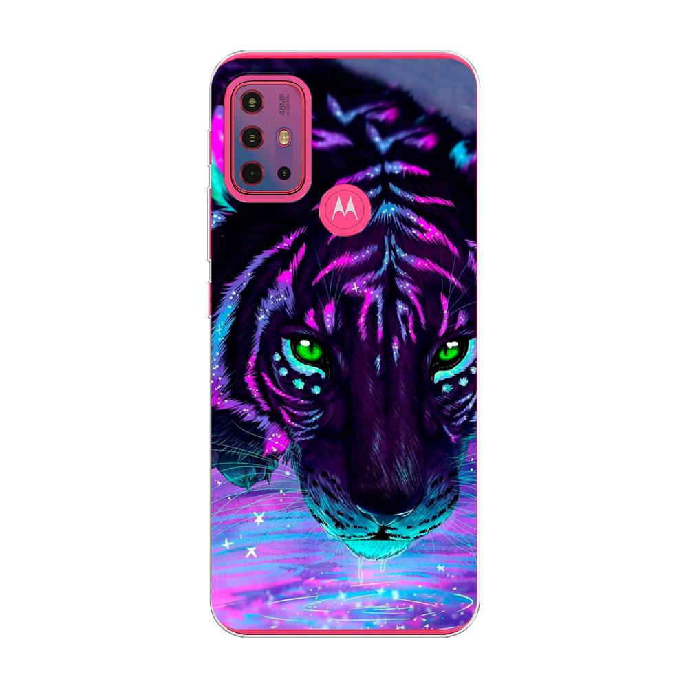 

Силиконовый чехол "Волшебный тигр" на Motorola Moto G20, 242250-1