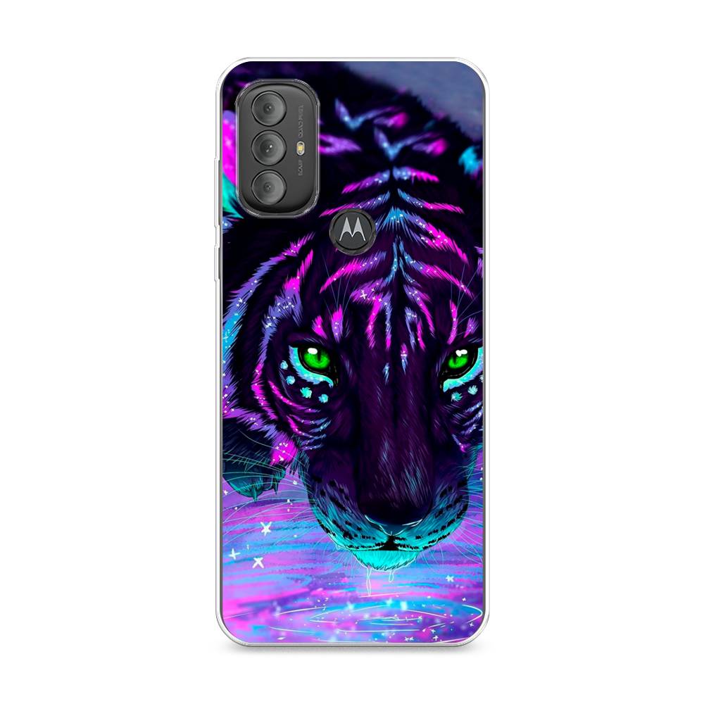 

Силиконовый чехол "Волшебный тигр" на Motorola Moto G Power 2022, 242850-1