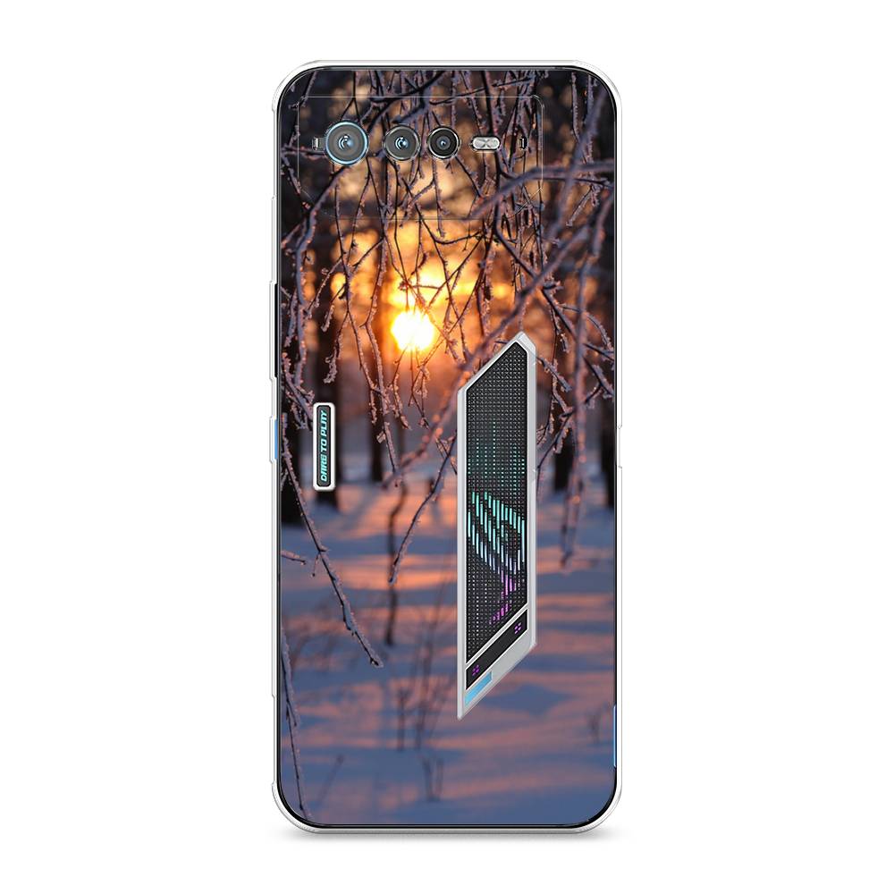 

Чехол для Asus ROG Phone 6 "Зима 7", Оранжевый;розовый;черный, 44650-2