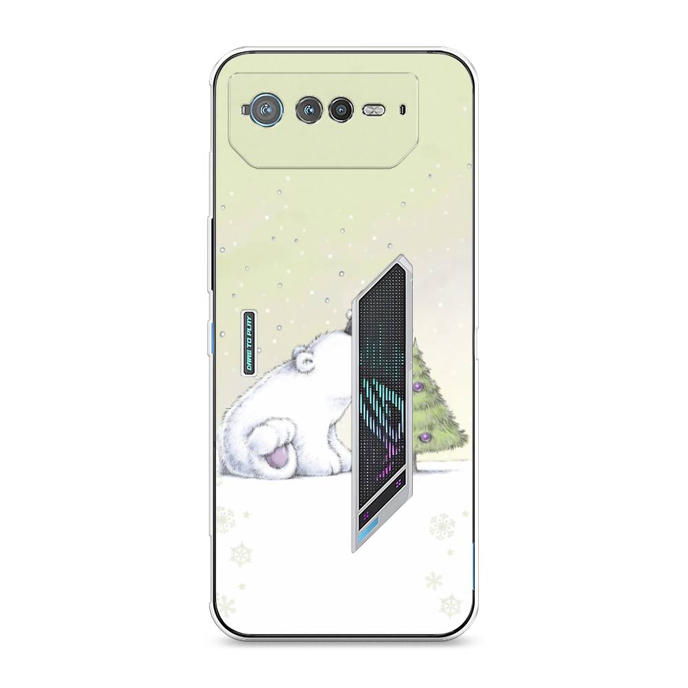 

Чехол для Asus ROG Phone 6 "Украшение елки", Белый;бежевый, 44650-5