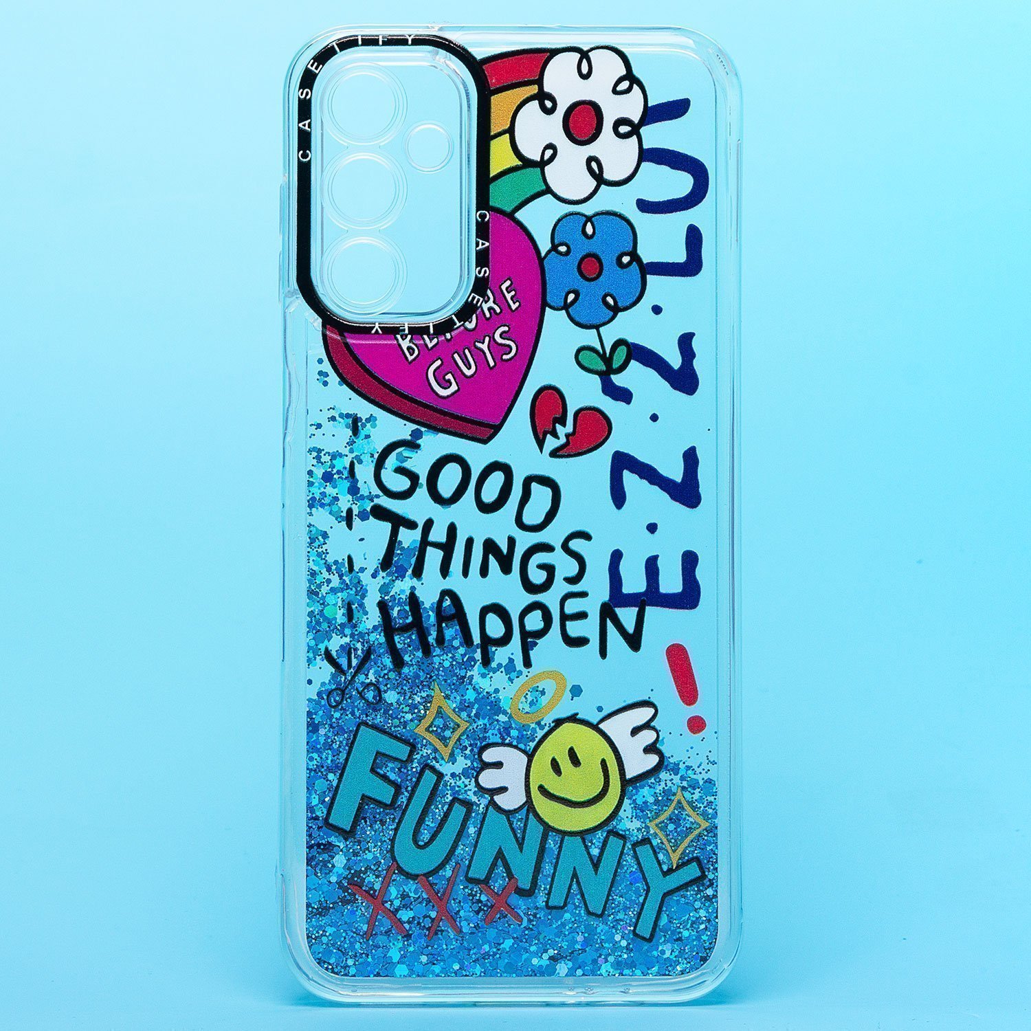 

Чехол для Samsung SM-A145F (Galaxy A14), A146B (A14 5G) силиконовый (рис. 334/003), Разноцветный