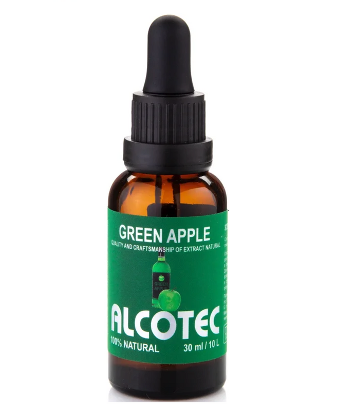 фото Эссенция alcotec green apple (зеленое яблоко) 30 мл.