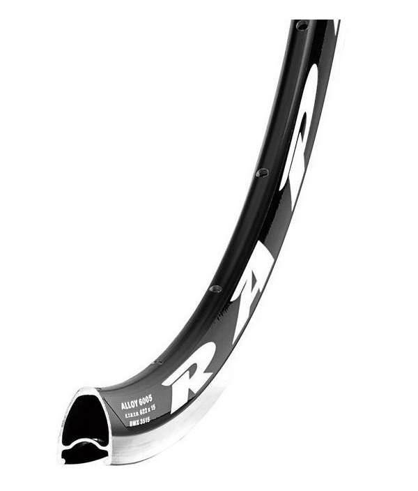 

Обод 28” Remerx,“RAPID RX3515”, 622x15, 20 спиц, 545 гр, с индикатором износа, черный, f/v