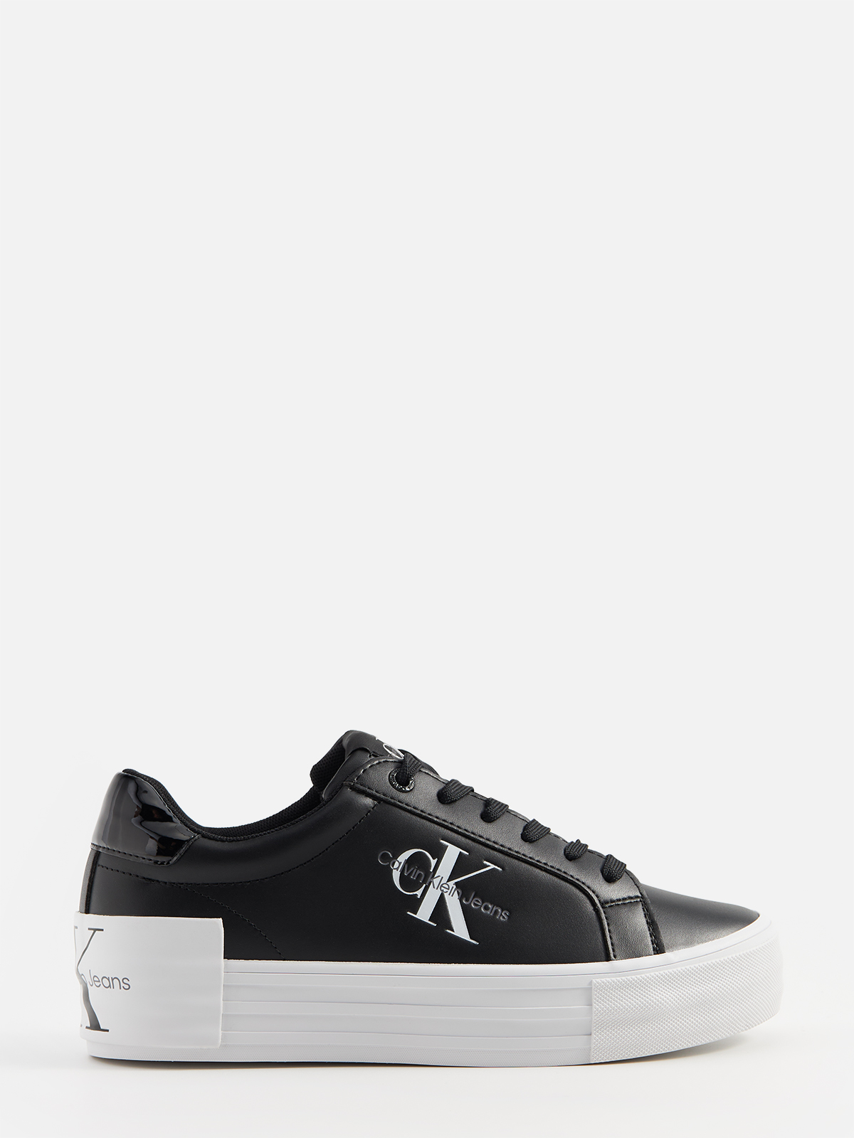 

Кеды женские Calvin Klein YW0YW01294 черные 41 RU, Черный, YW0YW01294