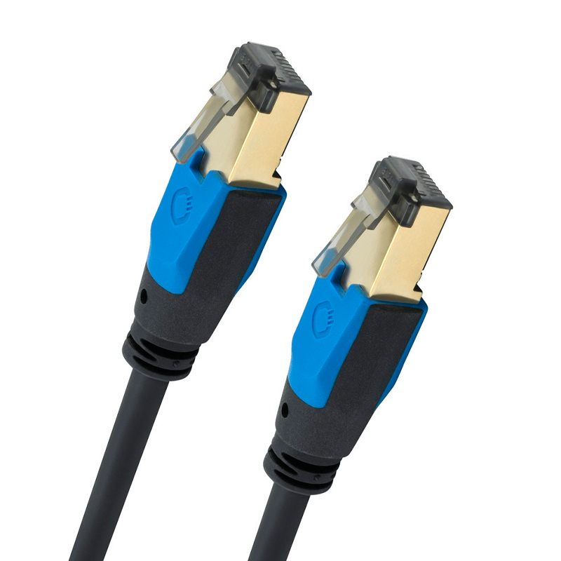 

Кабель Oehlbach RJ45 - RJ45 вилка-вилка 5м () черный, 19358 Performance Giga Stream Cat 8.1 15.0m
