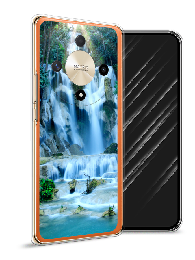

Чехол Awog на Honor X9B "Водопад 8", Голубой;зеленый, 6122550-1