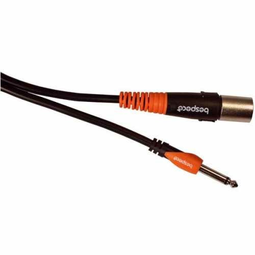 

Кабель аудио 1xJack - 1xXLR Bespeco SLJM600 6.0m, SLJM600 6.0m