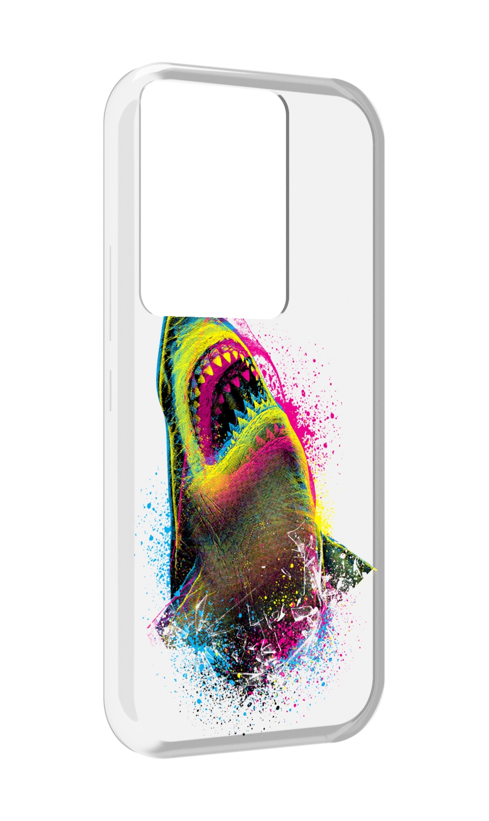 

Чехол MyPads челюсти-2 для Itel Vision 3 Plus / Itel P38 Pro, Прозрачный, Tocco
