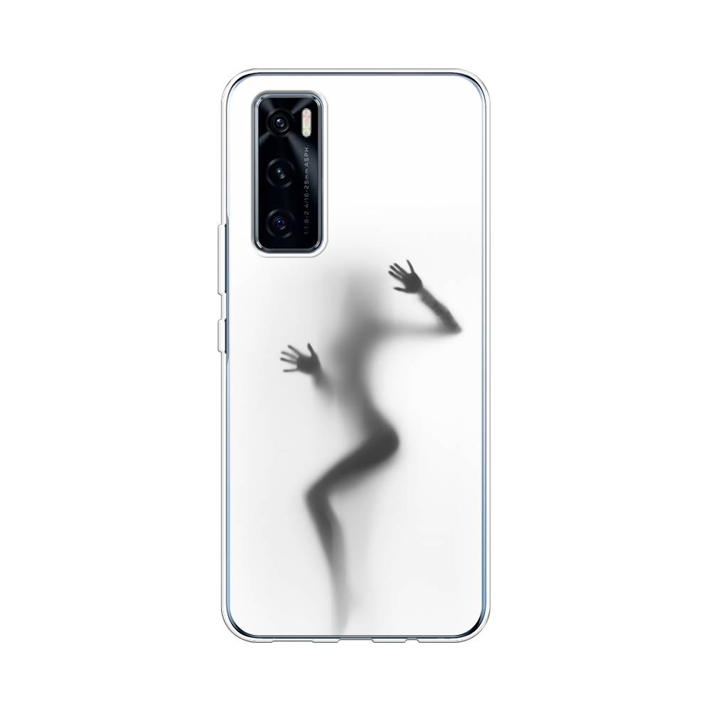 

Чехол Awog на Vivo V20 SE "Девушка в душе", Разноцветный, 263550-7
