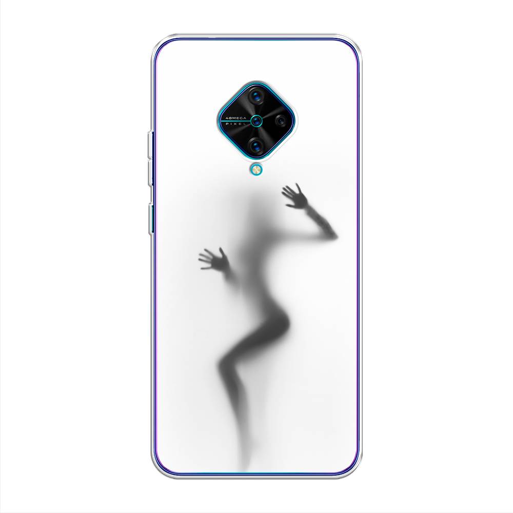 

Чехол Awog на Vivo V17/Y9s "Девушка в душе", Разноцветный, 261550-7