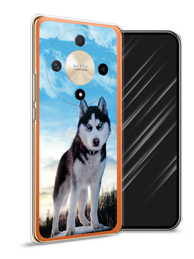 

Чехол Awog на Honor X9B "Хаски 3", Белый;черный;голубой, 6122550-1