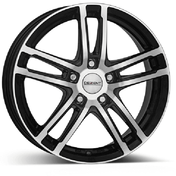 фото Колесный диск dezent tz dark bfp 7.5x18/5x112 et51 d57.1 ttzf8bp51ve