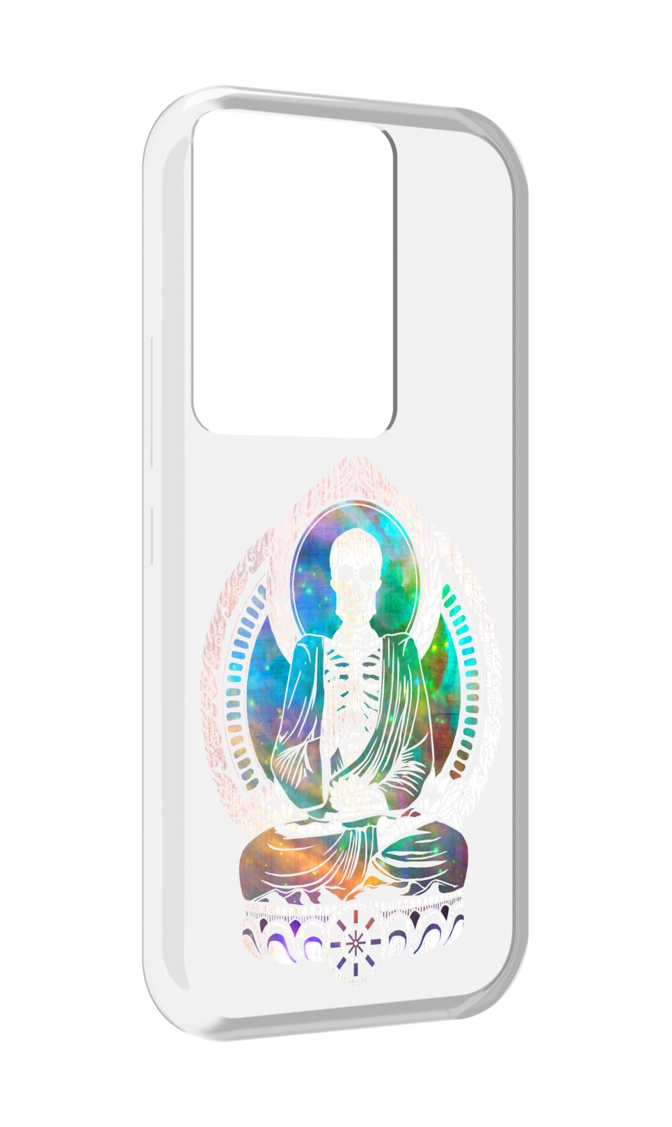 

Чехол MyPads умный скелет для Itel Vision 3 Plus / Itel P38 Pro, Прозрачный, Tocco