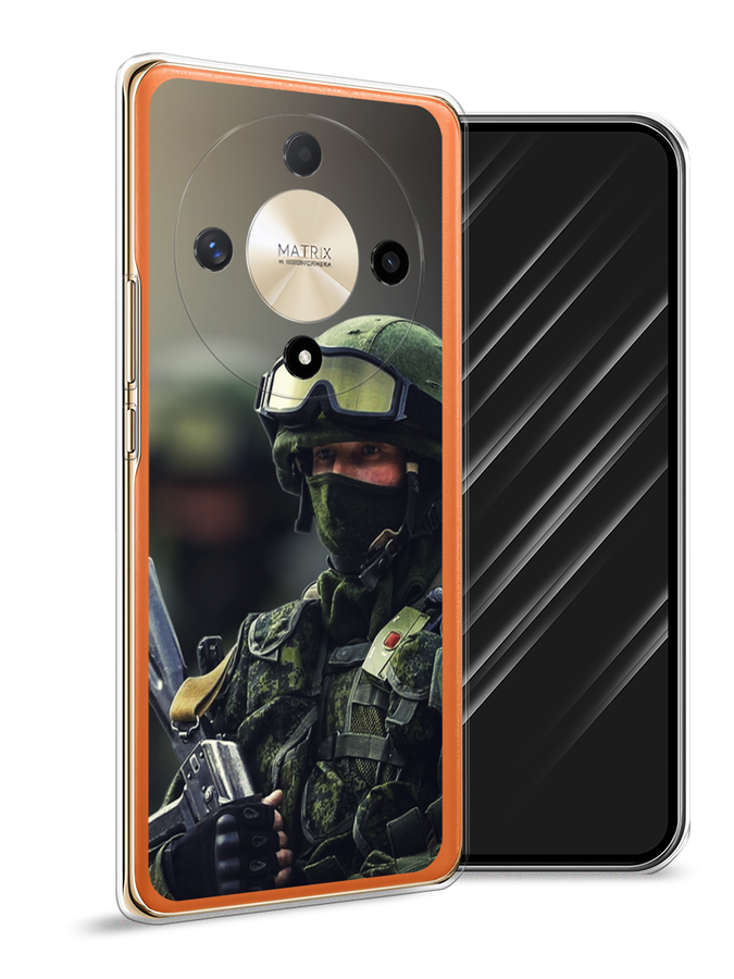 

Чехол Awog на Honor X9B "Солдат", Зеленый;серый, 6122550-1