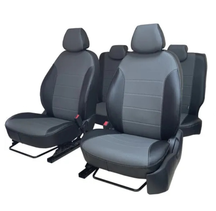 

Авточехлы Петров "Орегон" Nissan Almera (2012-н.в.) седан, 2/3,черно-серый, Серый;черный