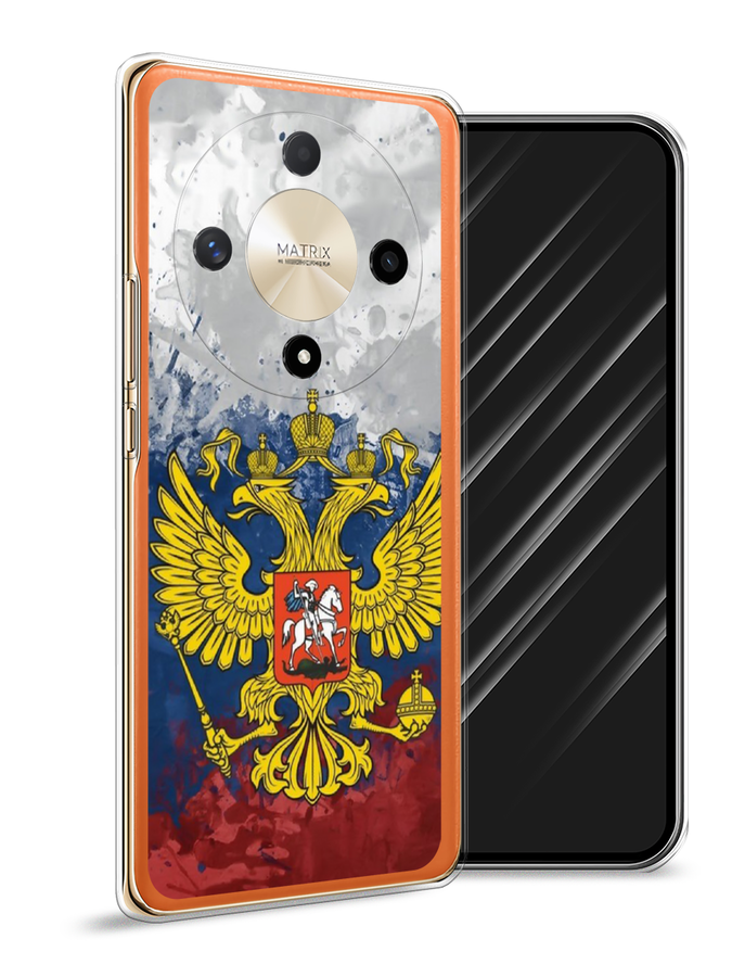 

Чехол Awog на Honor X9B "РФ", Белый;синий;красный, 6122550-1