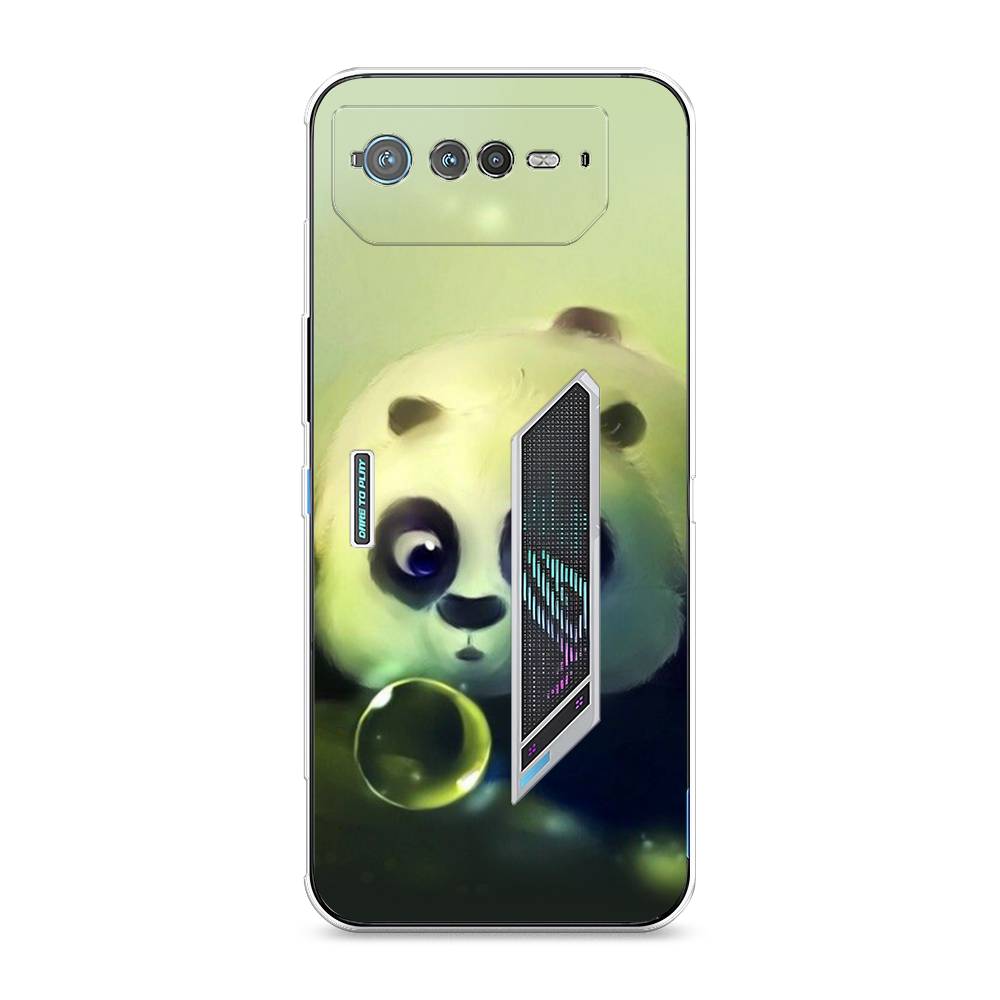 

Чехол для Asus ROG Phone 6 "Малыш панды", Зеленый;черный;серый, 44650-1