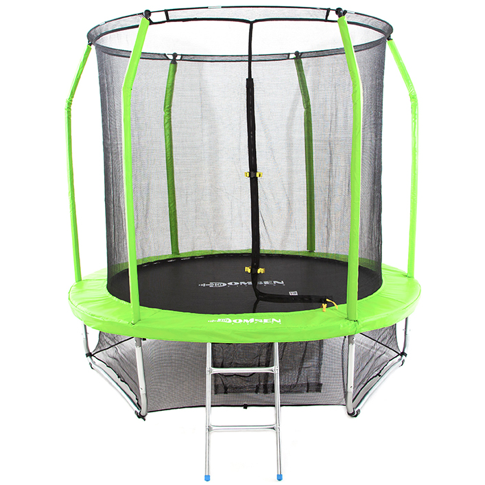 фото Батут domsen fitness gravity max 12ft green с нижней сеткой