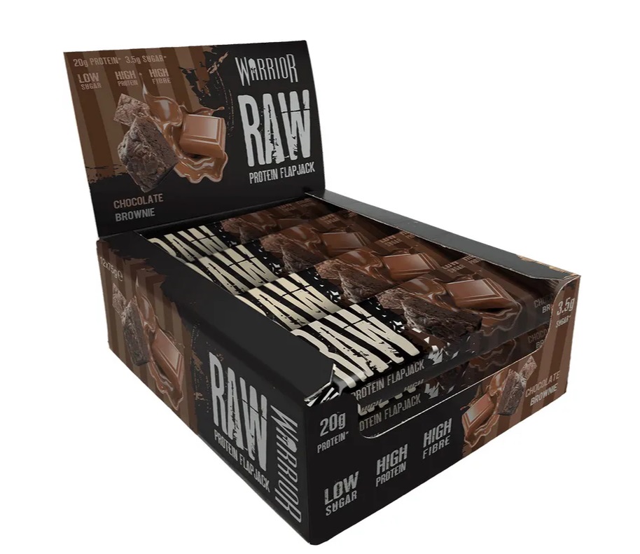 

Warrior Warrior, RAW Protein Flapjack, 4х75г Шоколадный брауни