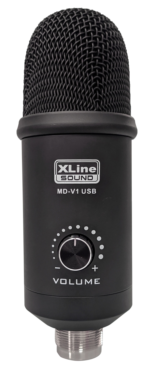 

Микрофон XLine Stand MD-V1 USB STREAM черный, MD-V1 USB STREAM