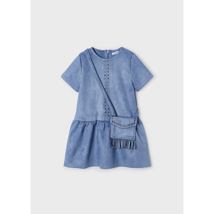 Платье детское Mayoral 4984, голубой, 122
