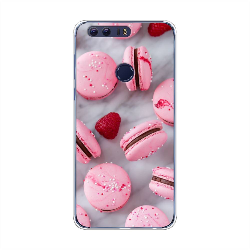 

Чехол Awog на Honor 8 "Макарони с малиной", Разноцветный, 60950-10