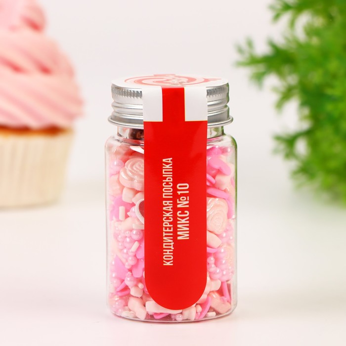 

Кондитерская посыпка КондиМир Микс №10, 50 г