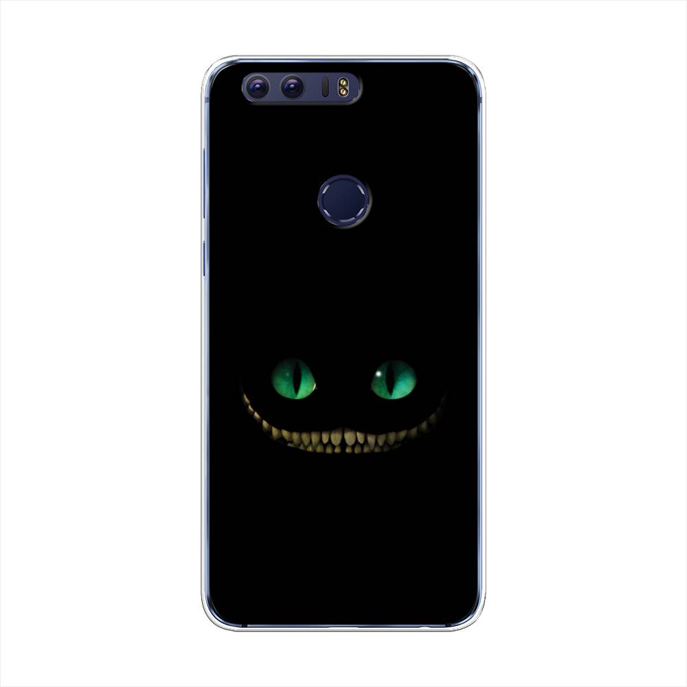

Чехол Awog на Honor 8 "Зеленоглазый чеширский кот", Разноцветный, 60950-10