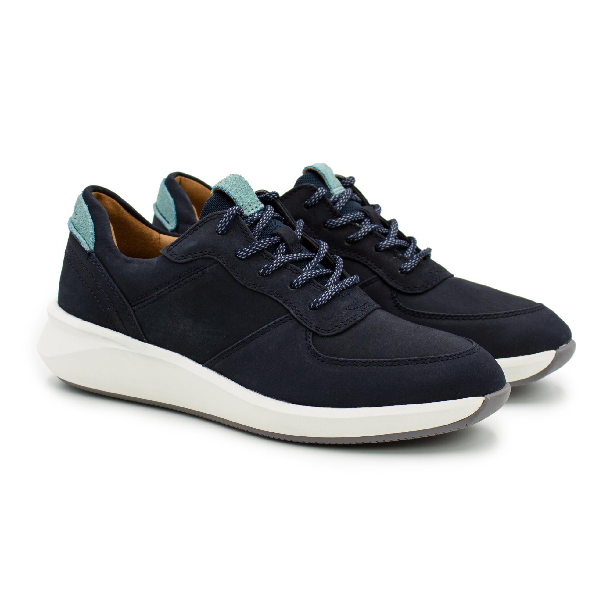 

Кроссовки женские Clarks Un Rio Sprint 26165464 синие 39.5 EU, Синий, Un Rio Sprint 26165464