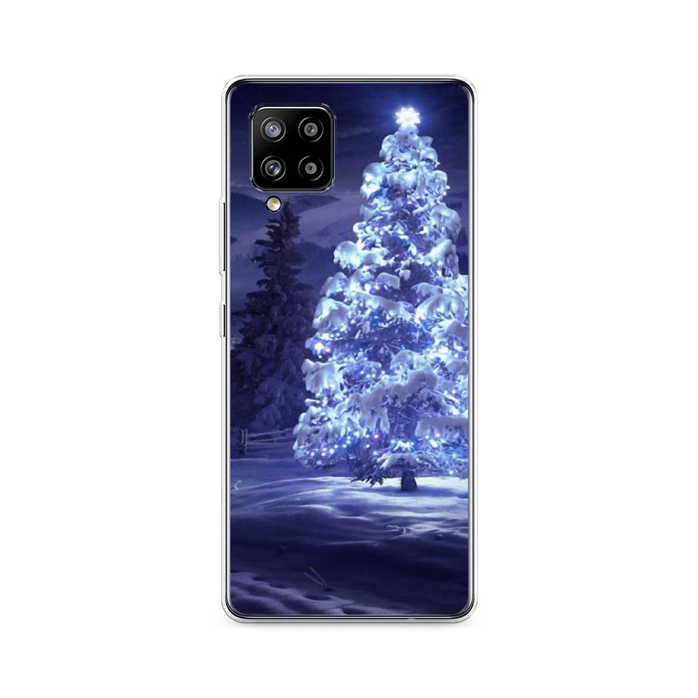 

Чехол на Samsung Galaxy A42 "Зима 4", Синий;черный;белый, 2101750-2