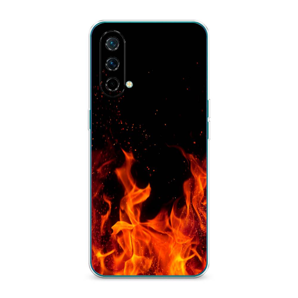 

Чехол Awog на OnePlus Nord CE / ВанПлас Nord CE "Все в огне", Оранжевый;черный, 151850-4