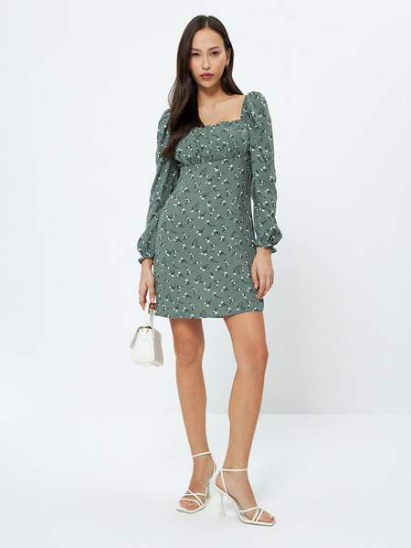 

Платье женское ZARINA 3224005555-219 зеленое S, 3224005555