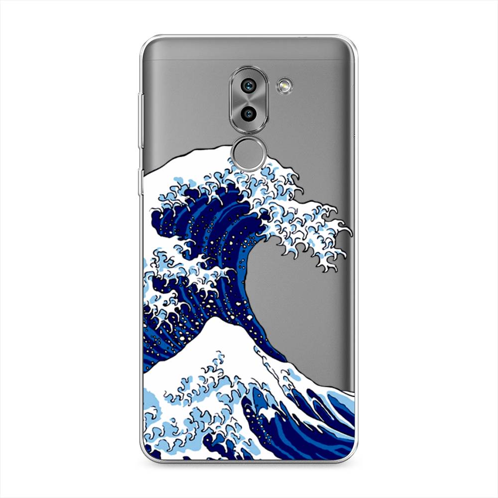 

Чехол Awog на Honor 6X "Волна в Канагаве", Разноцветный, 60750-4