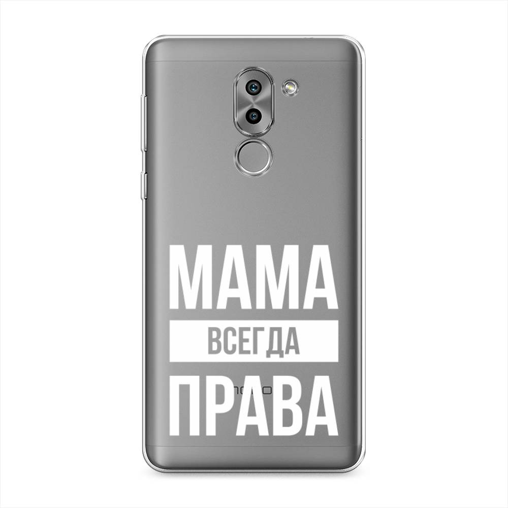 

Чехол Awog на Honor 6X "Мама права", Разноцветный, 60750-6