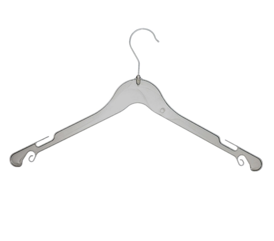 фото Набор вешалок для блузок и костюма valexa а-44, 440мм х 8мм, серая, набор 5 шт