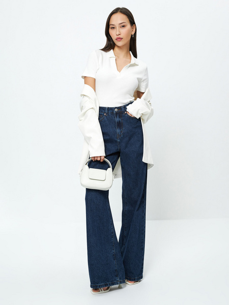 

Футболка женская ZARINA 3123515415 белая M, 3123515415