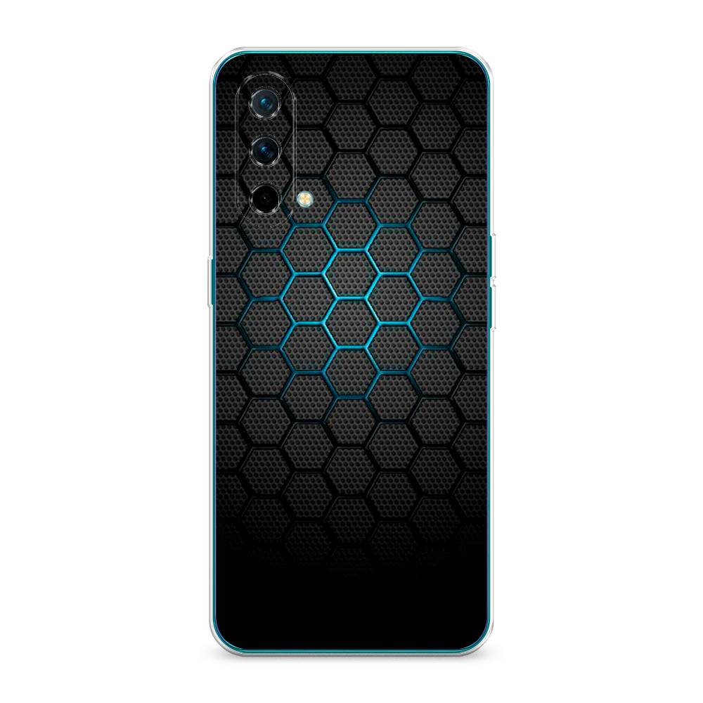 

Чехол Awog на OnePlus Nord CE / ВанПлас Nord CE "Бирюзовые соты", 151850-3