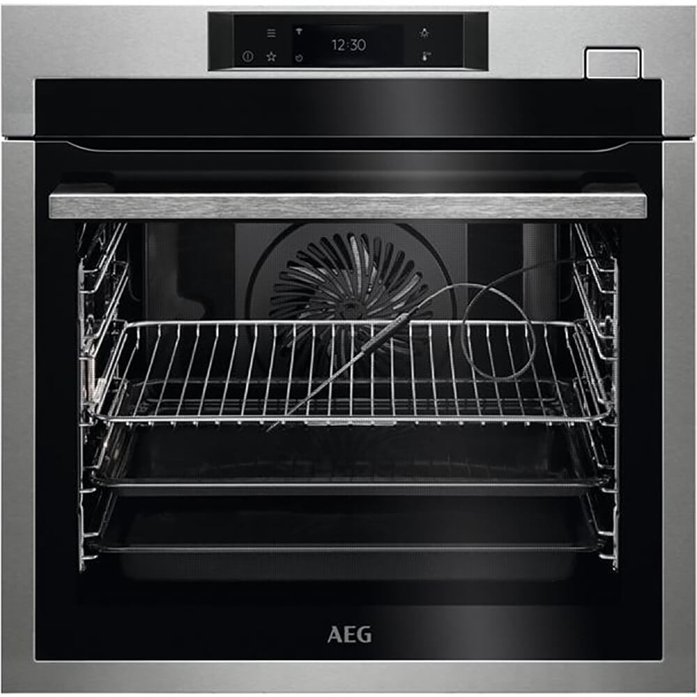 

Встраиваемый электрический духовой шкаф AEG BSE778380M серебристый, BSE778380M