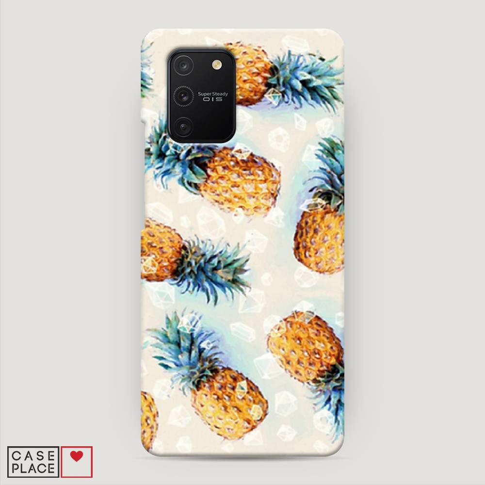 

Пластиковый чехол "Ананасы" на Samsung Galaxy A91, 29920-2