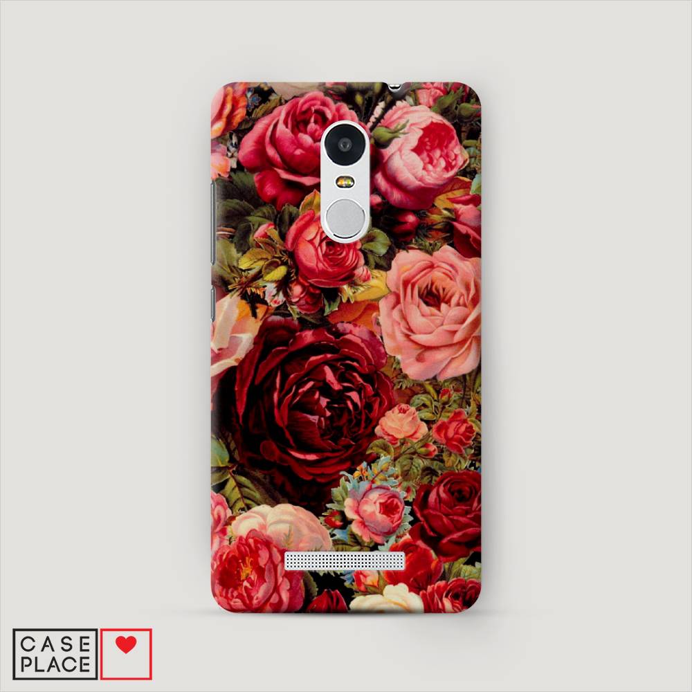 

Пластиковый чехол "Розы винтажные" на Xiaomi Redmi Note 3
