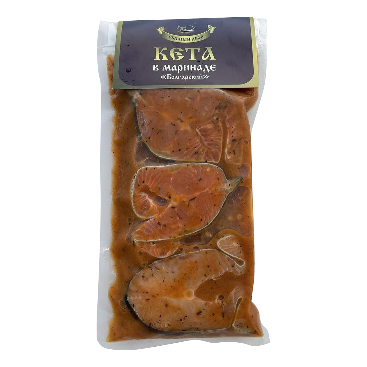 

Кета для запекания в маринаде Болгарский Fish Yard охлажденная 600 г