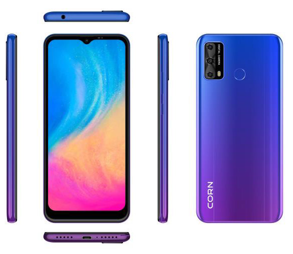 Смартфон Corn Tronic 3 3/32Gb Blue-Purple