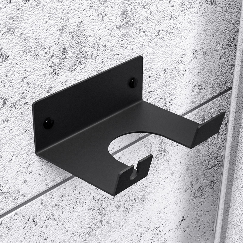 Держатель для фена чёрный