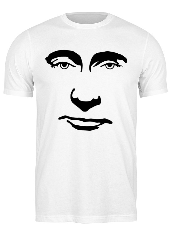 

Футболка мужская Printio Путин белая 2XL, Белый, Путин