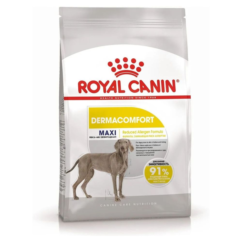 фото Сухой корм для собак royal canin, при раздражениях кожи и зуде 10 кг