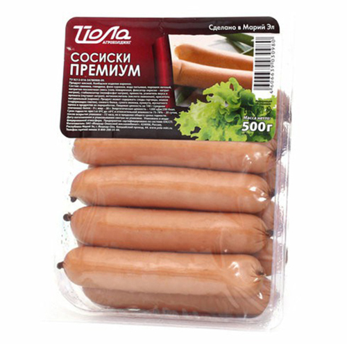 

Сосиски Йола Премиум 500 г