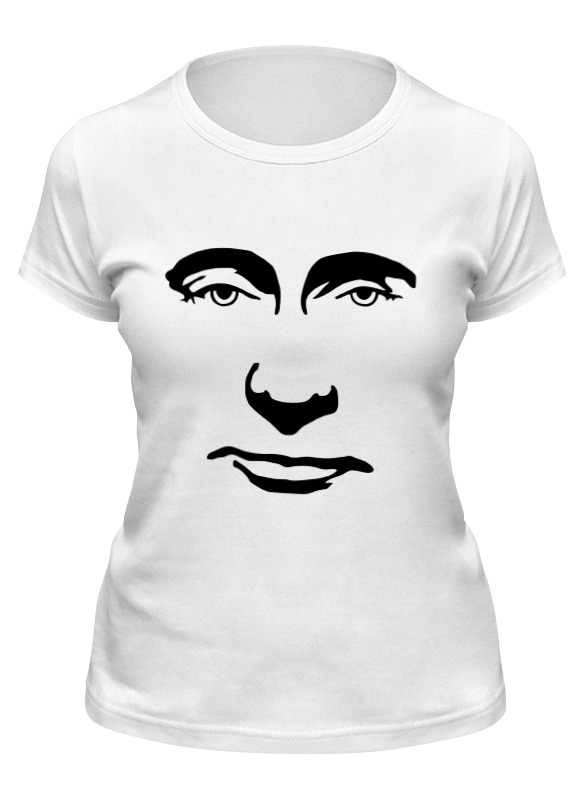 

Футболка женская Printio Путин белая 2XL, Белый, Путин