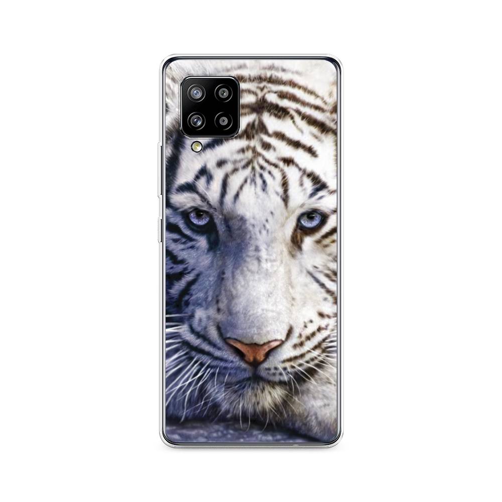 

Чехол на Samsung Galaxy A42 "Бенгальский тигр", Коричневый;белый, 2101750-1